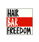 まりの印 hair bar freedom 編（個別スタンプ：1）