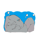 タコのヘプタン（個別スタンプ：24）
