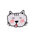 ねこの表情シリーズ（個別スタンプ：3）