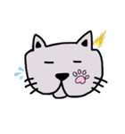 ねこの表情シリーズ（個別スタンプ：4）