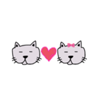 ねこの表情シリーズ（個別スタンプ：6）
