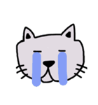 ねこの表情シリーズ（個別スタンプ：9）