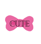 Simple and Cute Greeting（個別スタンプ：19）