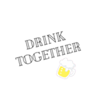 Simple and Cute Greeting（個別スタンプ：24）