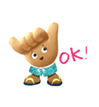 ハワイ州観光局のキャラクターShakaちゃん2（個別スタンプ：12）
