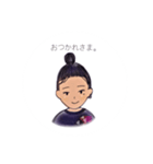 お団子男子。（個別スタンプ：1）
