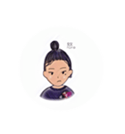 お団子男子。（個別スタンプ：5）
