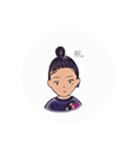 お団子男子。（個別スタンプ：10）