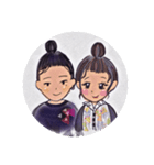 お団子男子。（個別スタンプ：11）