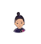 お団子男子。（個別スタンプ：14）