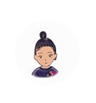 お団子男子。（個別スタンプ：15）