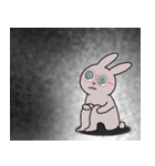 うさぎめがね（個別スタンプ：1）