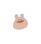 でっぱあにまる(試作品)（個別スタンプ：3）