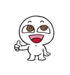 文字なしもちっち（個別スタンプ：4）
