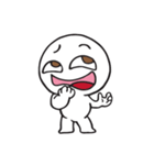 文字なしもちっち（個別スタンプ：6）