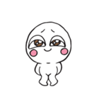 文字なしもちっち（個別スタンプ：8）