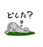 灰色なうさぎ2（個別スタンプ：29）