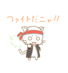 しろこねこスタンプ（個別スタンプ：24）