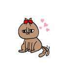 ＃1 猫のジル【スコティッシュおうるど】（個別スタンプ：10）