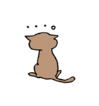 ＃1 猫のジル【スコティッシュおうるど】（個別スタンプ：22）