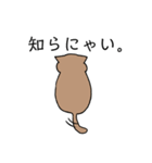 ＃1 猫のジル【スコティッシュおうるど】（個別スタンプ：27）