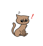 ＃1 猫のジル【スコティッシュおうるど】（個別スタンプ：32）
