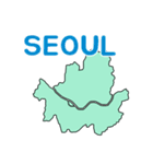 韓国の州 （英語）（個別スタンプ：2）