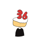 いちごケーキのスタンプ（個別スタンプ：20）
