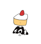 いちごケーキのスタンプ（個別スタンプ：21）