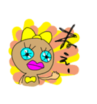 ぴーなつのおんなのこ ぴーなっちゃん2（個別スタンプ：3）