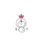 あにまるコスプレすたんぷ 。（個別スタンプ：34）