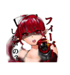 一類感染症擬人化（個別スタンプ：8）
