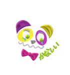 colorful animal stamps（個別スタンプ：1）