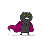 黒猫のアニメーションスタンプvo2（個別スタンプ：2）
