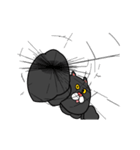 黒猫のアニメーションスタンプvo2（個別スタンプ：18）