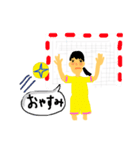 ハンドボール ②（個別スタンプ：3）