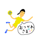ハンドボール ②（個別スタンプ：11）