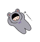 ゆるっとリボンねずみ〜ズ（個別スタンプ：23）
