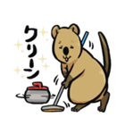 カーリングクアッカワラビー2（個別スタンプ：5）