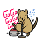 カーリングクアッカワラビー2（個別スタンプ：11）