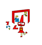 かきこみちゃん 1（個別スタンプ：24）