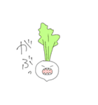 おやさいとおさかな 冬ver.（個別スタンプ：7）