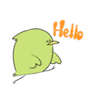 トリがいるよ（個別スタンプ：4）