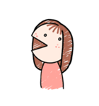 明子と友達（個別スタンプ：6）