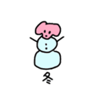 ピンク犬ちゃん（個別スタンプ：10）