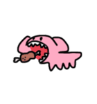 ピンク犬ちゃん（個別スタンプ：14）