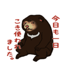 働くマレーグマ（個別スタンプ：5）