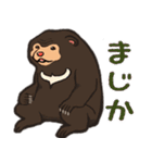 働くマレーグマ（個別スタンプ：11）