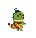 気持ちを伝える手描き恐竜くん（個別スタンプ：29）
