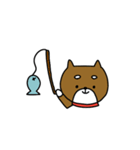 柴犬たろうの日常。（個別スタンプ：4）